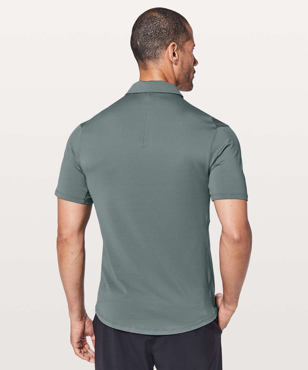 Lululemon Drysense Polo - Sea Steel