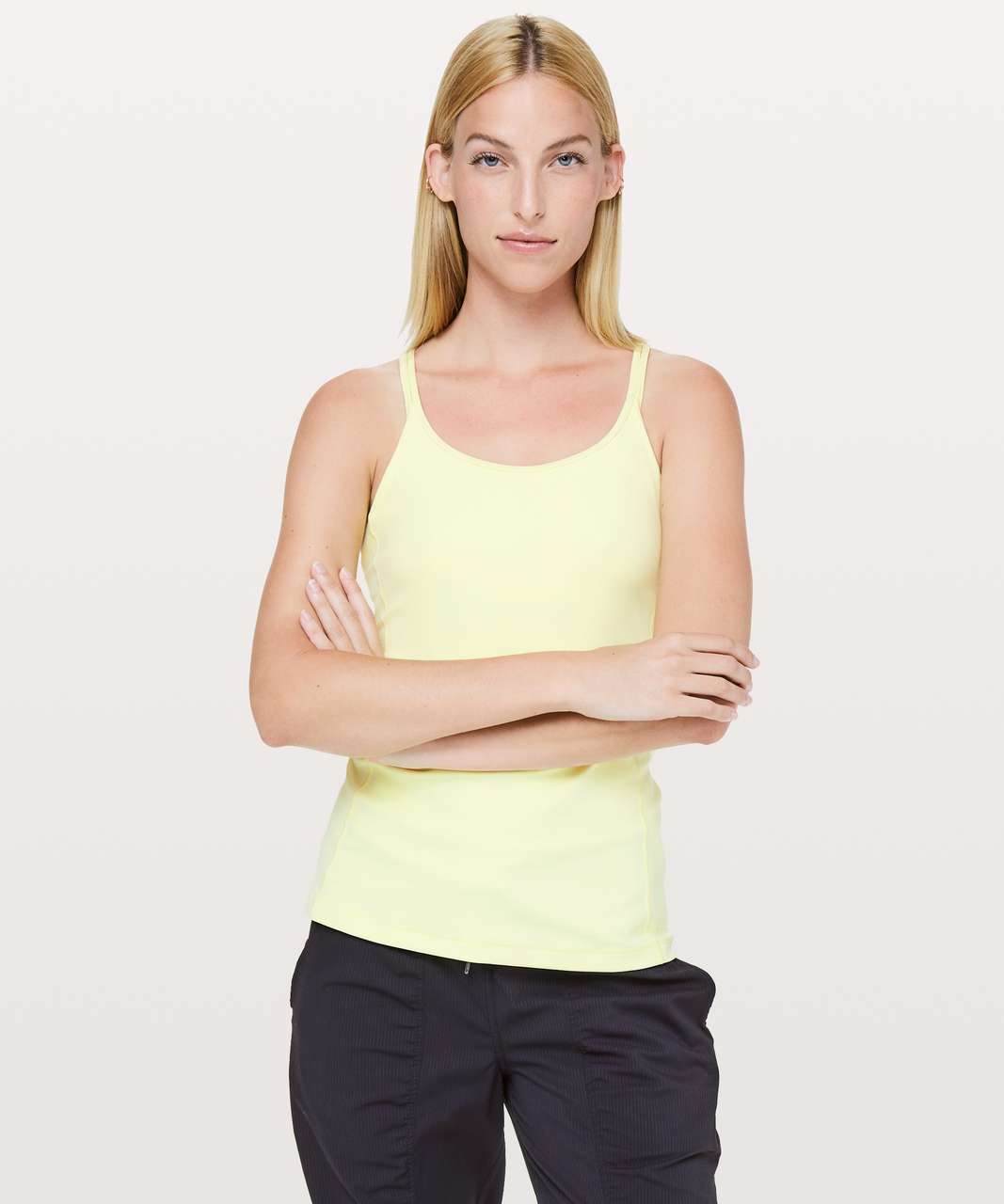 Lululemon Free To Be Tank *Nulu - Lemon Ice