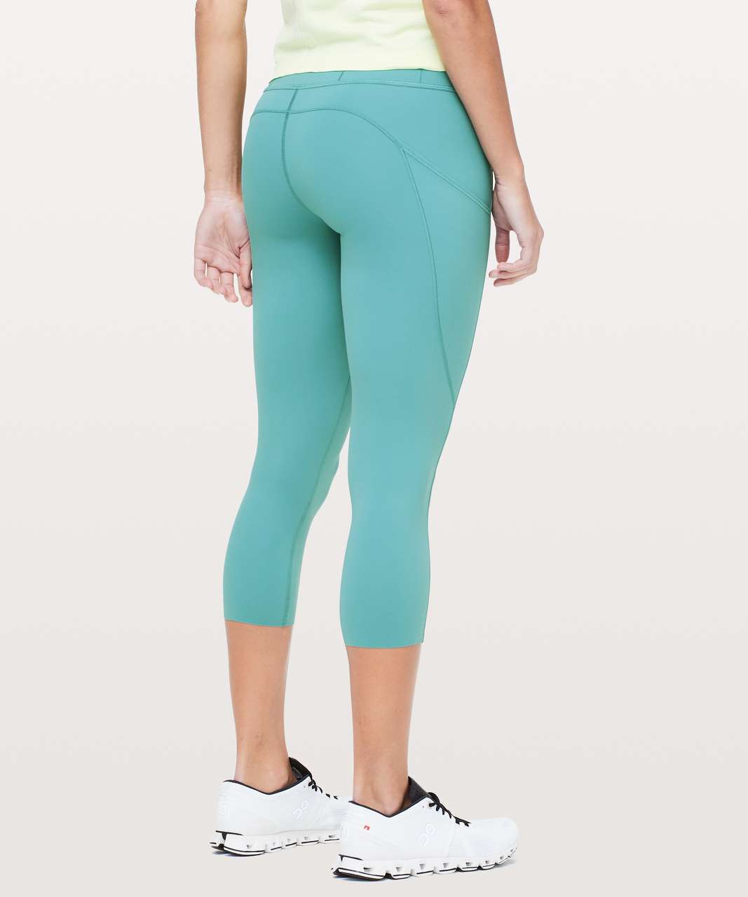 Lululemon Fast & Free Crop II *Nulux 19" - Pacific Breeze