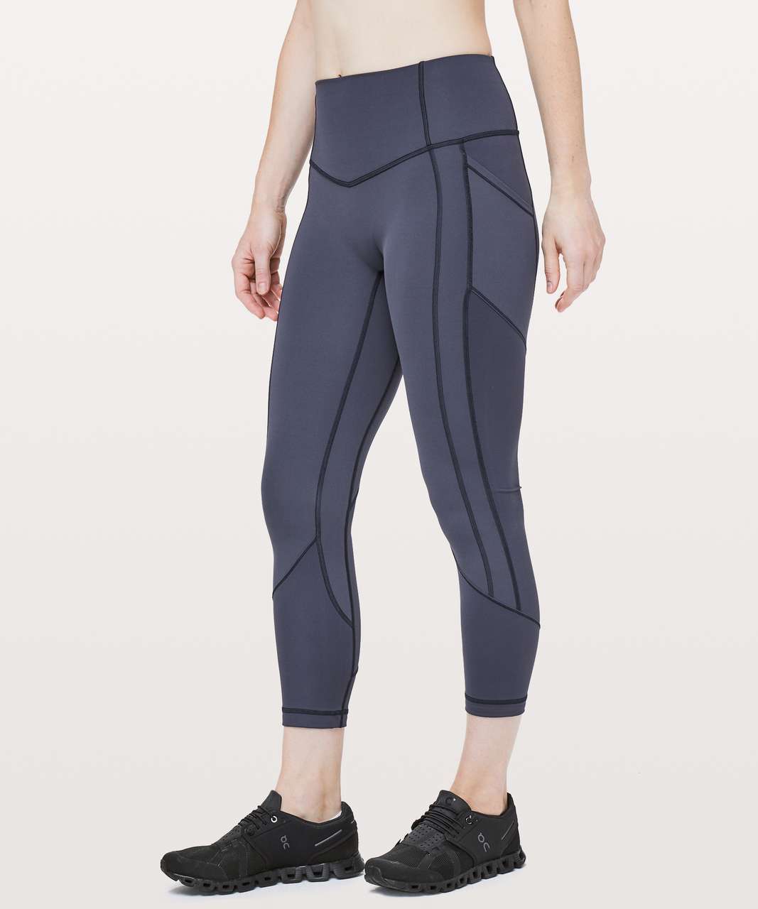Lululemon All The Right Places Crop II *23" - Cadet Blue