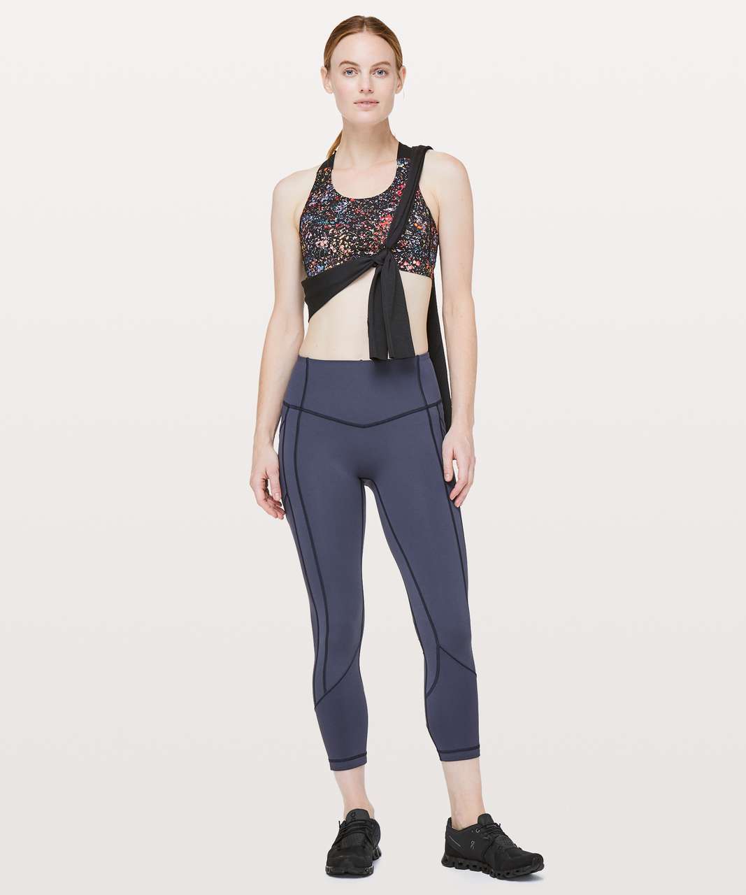 lululemon Black All the Right Places Crop 23”