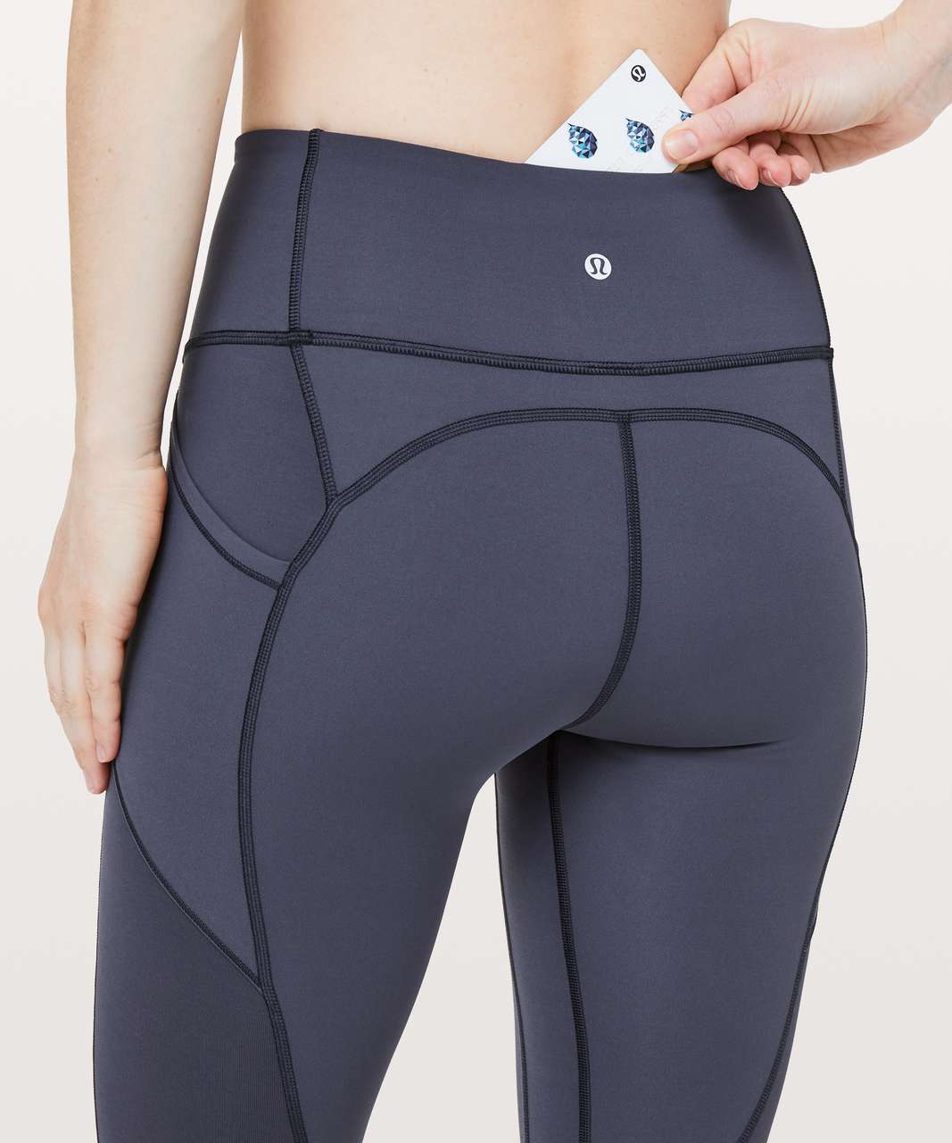 Lululemon All The Right Places Crop II *23 - Cadet Blue - lulu fanatics