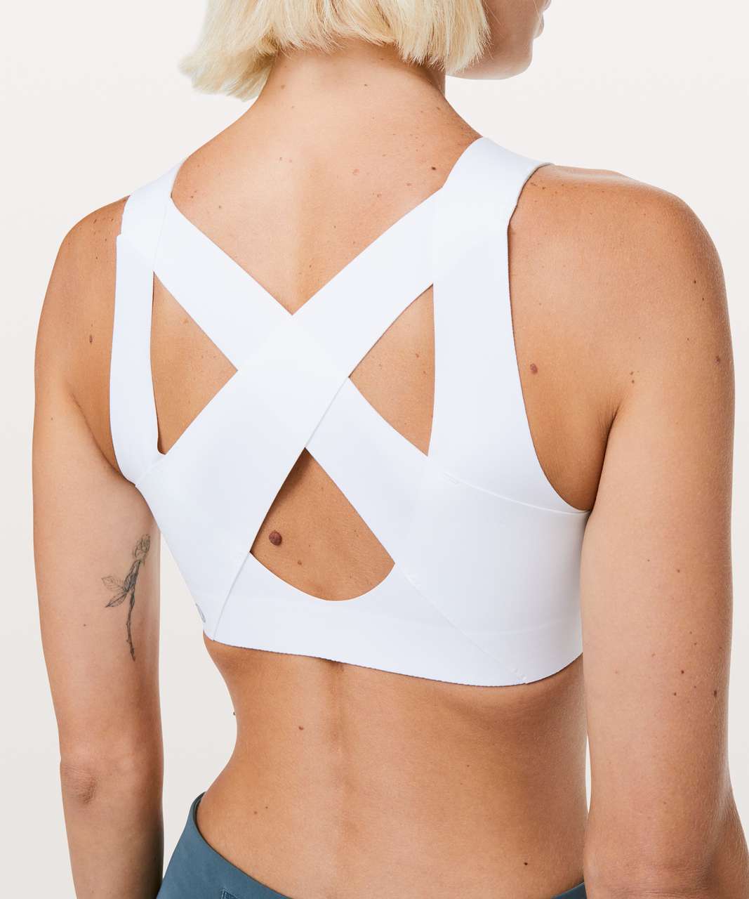 Lululemon Enlite Bra *Zip Front - White - lulu fanatics