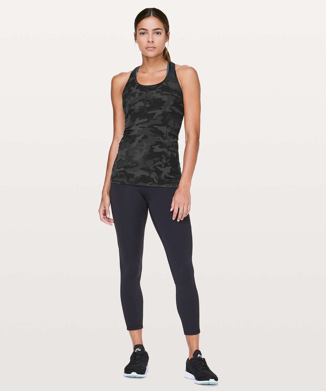 Lululemon Cool Racerback II *Nulu - Incognito Camo Multi Grey - lulu  fanatics