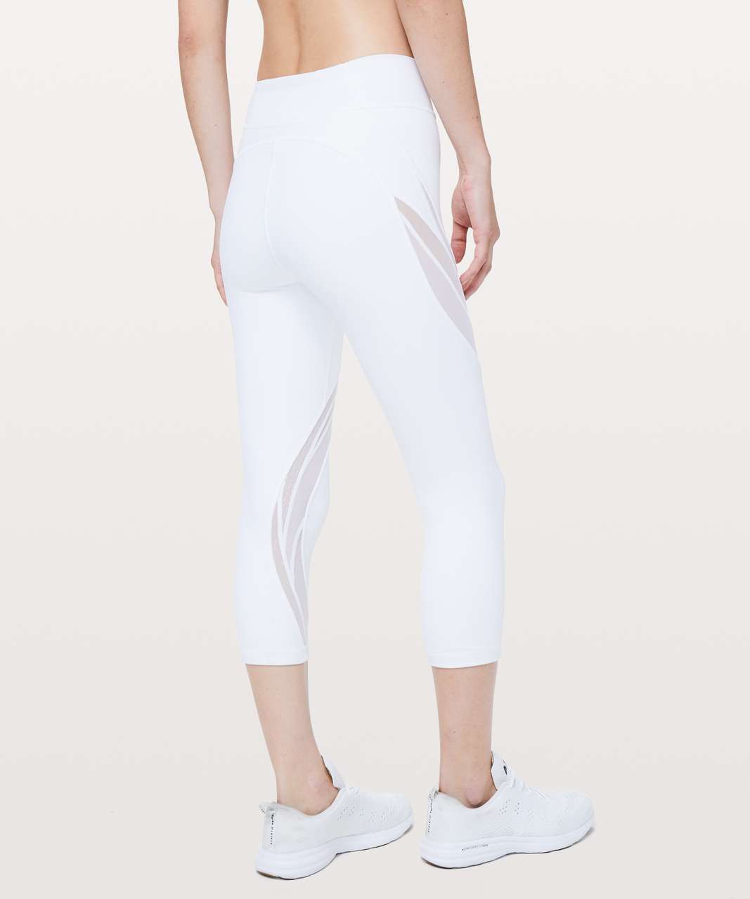 Lululemon Never Still Crop *21" - White