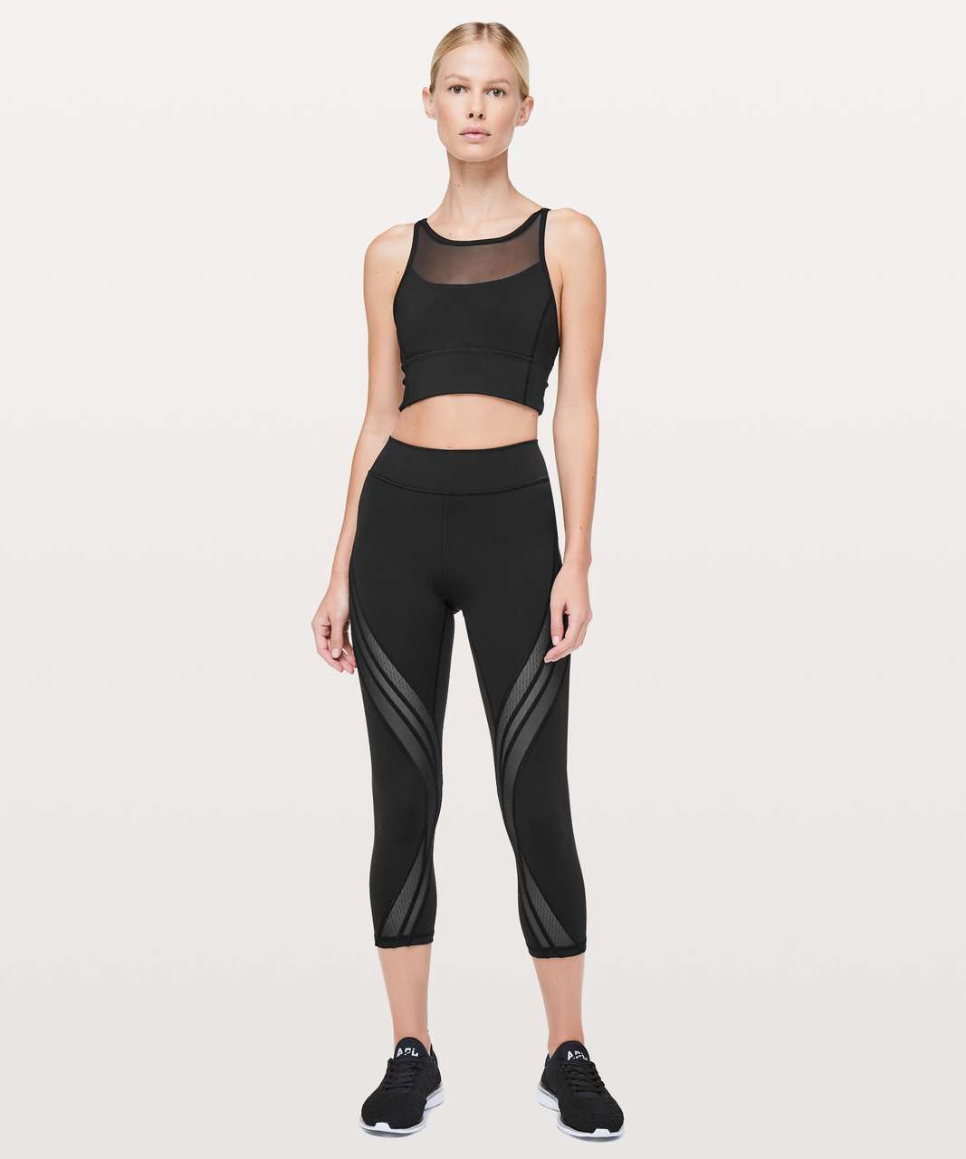 Lululemon Never Still Crop *21" - Black