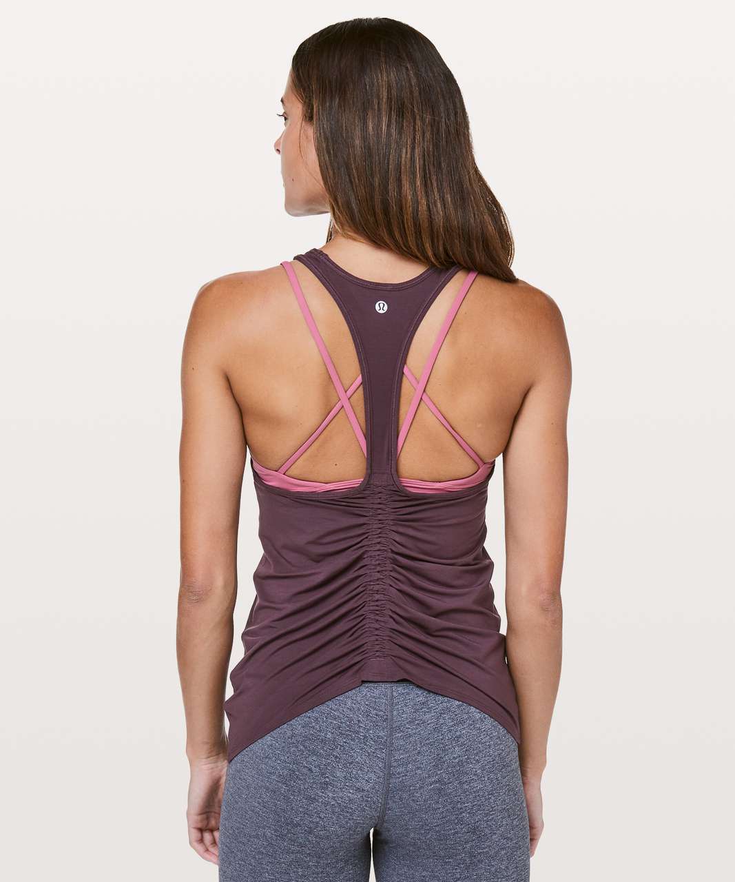 Lululemon Deep Stretch Racerback - Arctic Plum