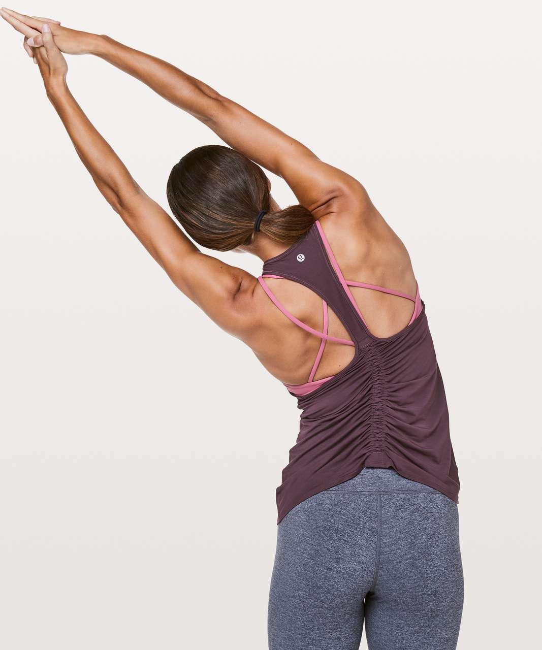 Lululemon Deep Stretch Racerback - Arctic Plum