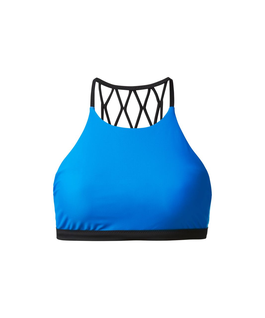 Lululemon Tidal Flow Net Top - Pipe Dream Blue / Black