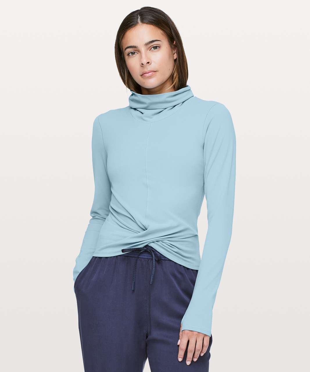 Lululemon Melodic Movement Long Sleeve - Cascade Blue