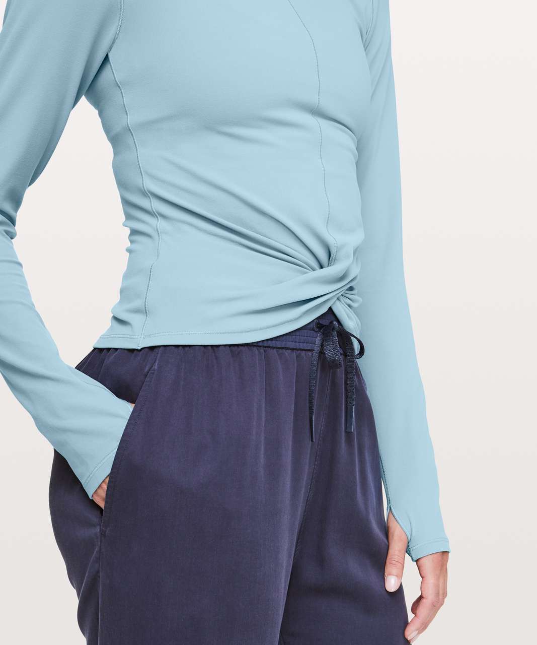 Lululemon Melodic Movement Long Sleeve - Cascade Blue