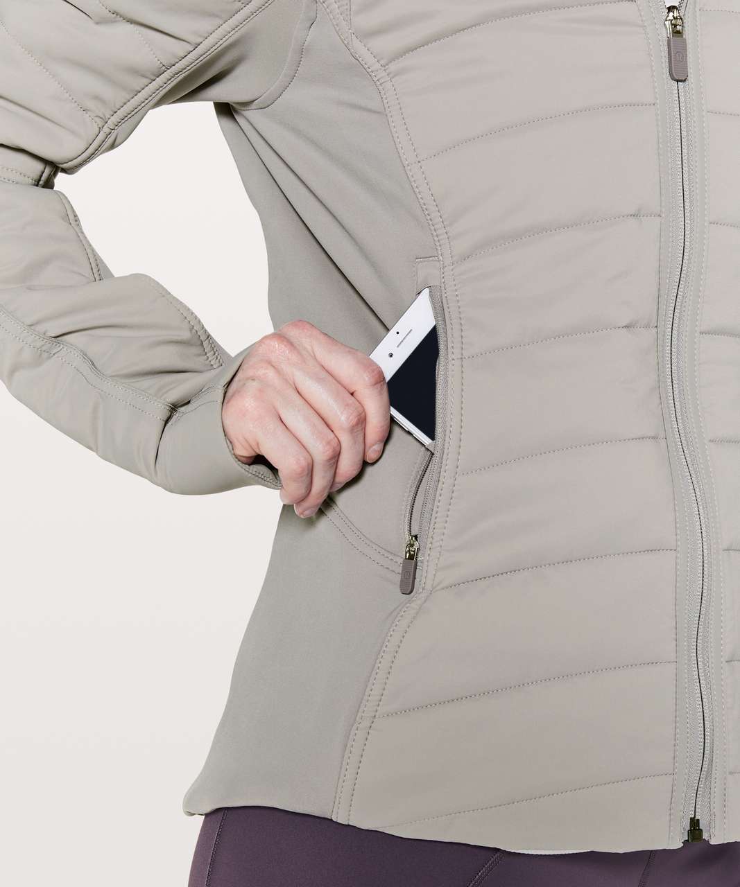 Lululemon Extra Mile Jacket - Dark Chrome