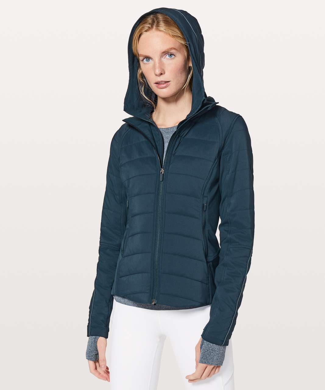 Lululemon Extra Mile Jacket - Nocturnal Teal