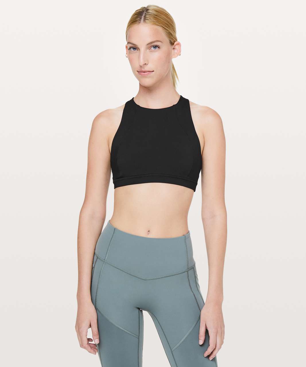 lululemon athletica, Intimates & Sleepwear, Lululemon Athletica Free To Be  Serene Bra High Neck Long Line