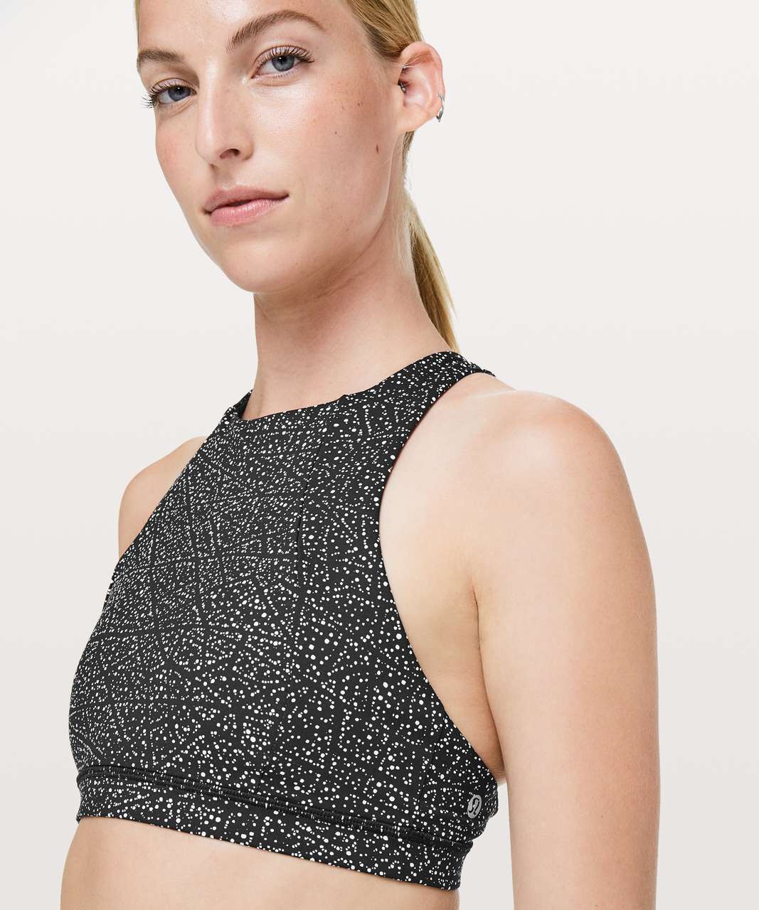 lululemon - This medium support bra with a high-neck, was designed to keep  you feeling covered during yoga sessions. Meet the Free To Be Serene Bra  High-Neck