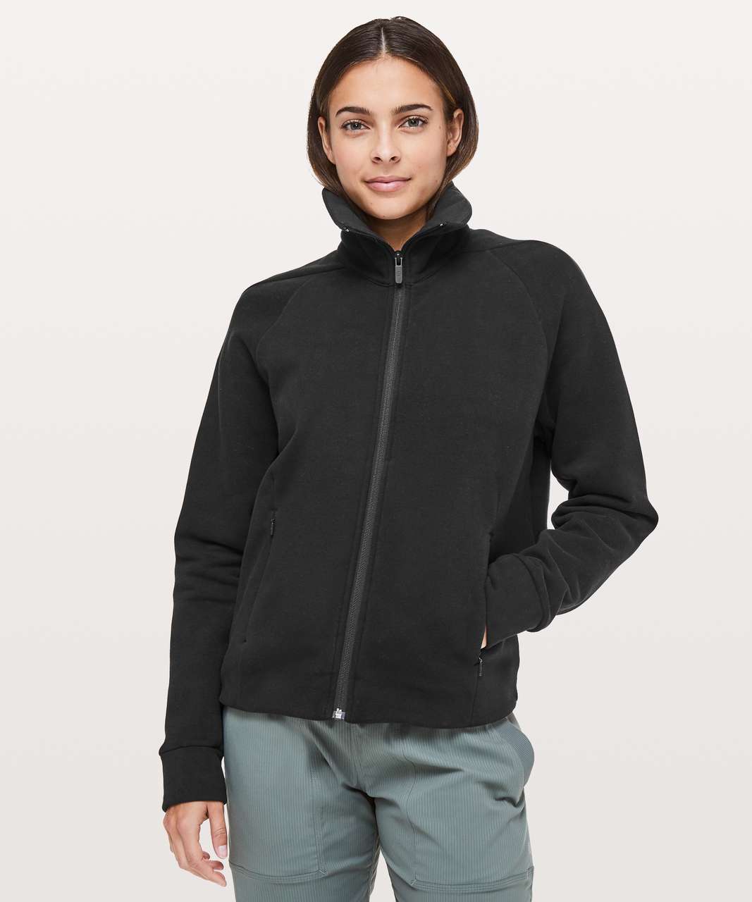 Lululemon Snuggle Up Jacket - Black - lulu fanatics