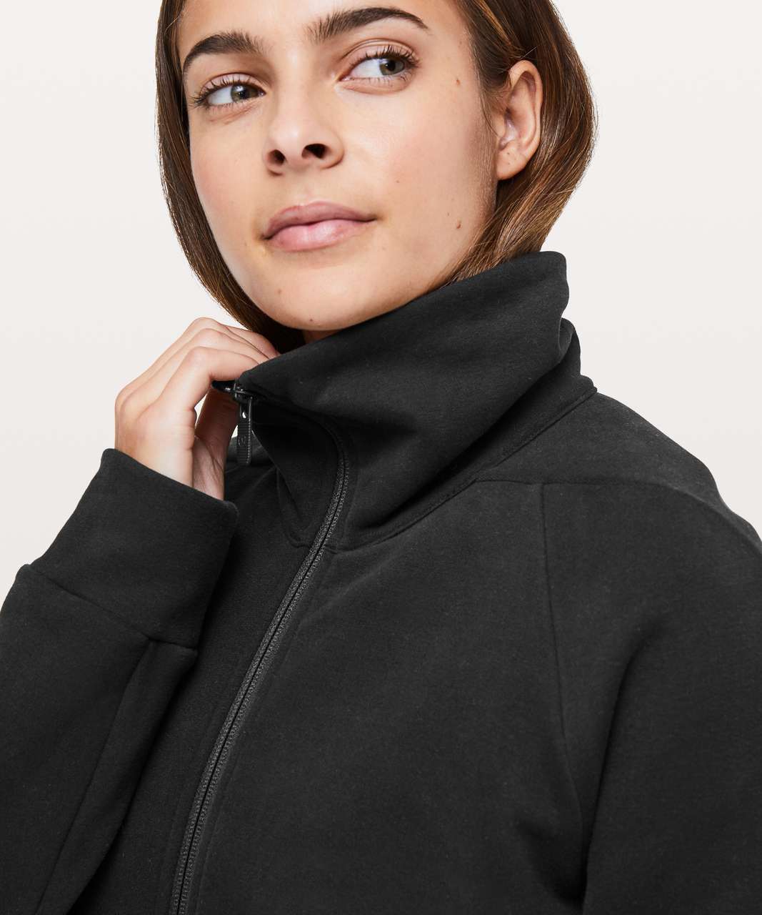 Lululemon Snuggle Up Jacket - Black - lulu fanatics