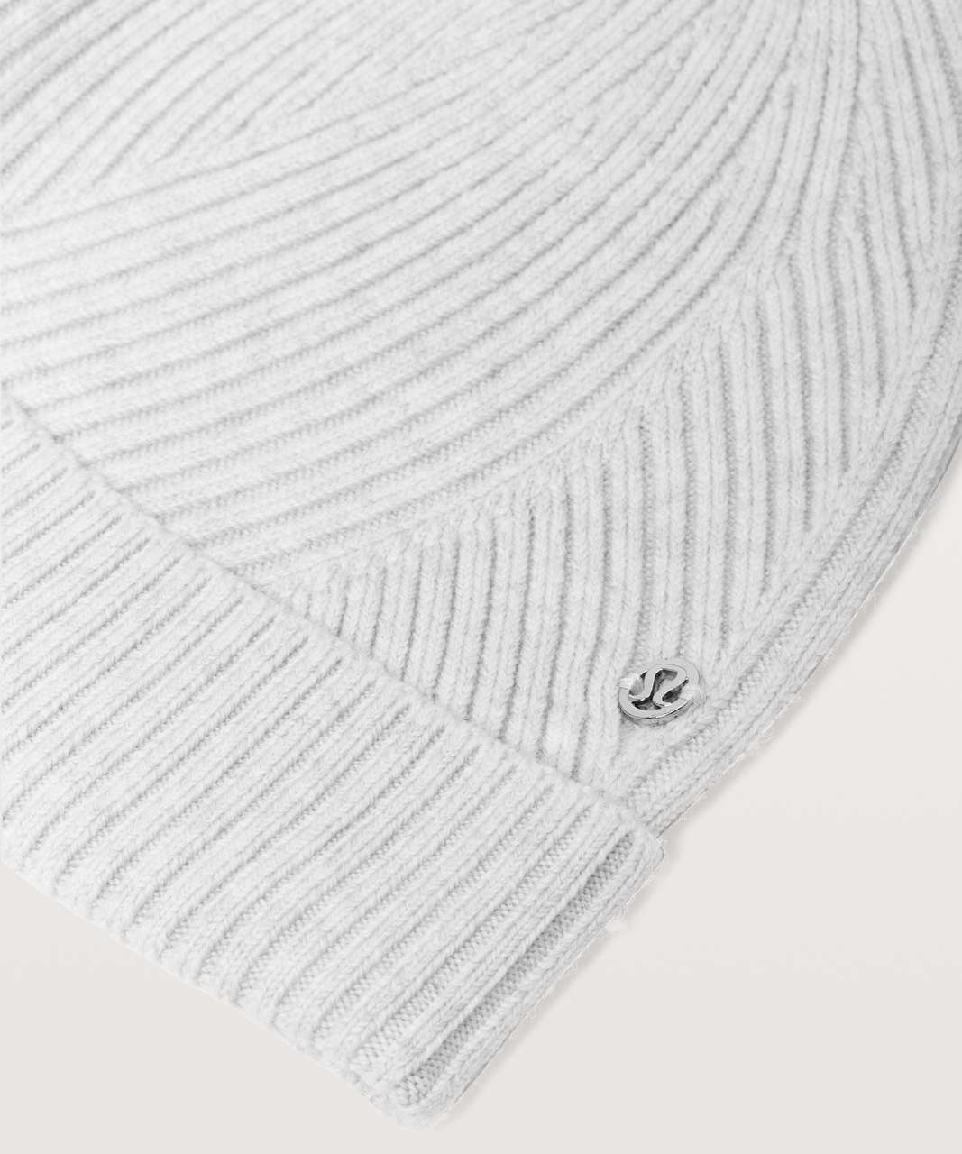 Lululemon Twist Of Cozy Knit Beanie - Heathered Core Ultra Light Grey (First Release)