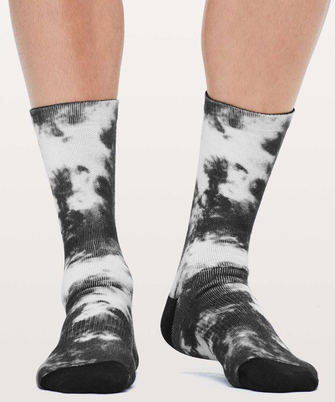 Lululemon True Crew Sock - Tie Dye Socks Black