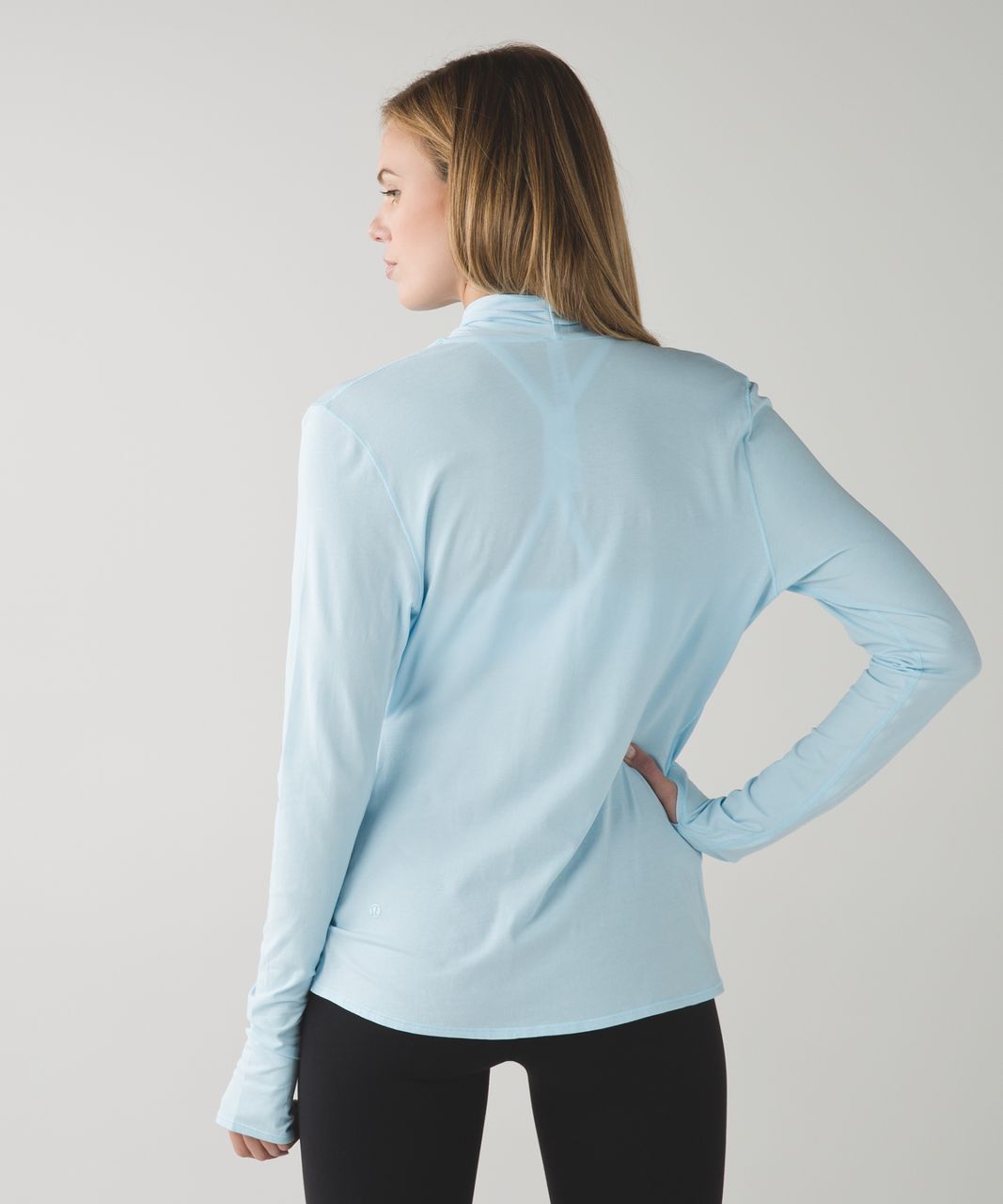 Lululemon Radiant Long Sleeve - Caspian Blue