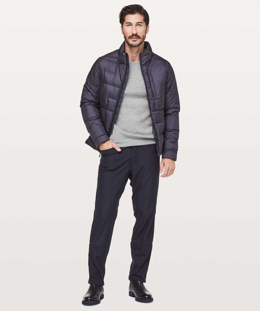 Lululemon Alpine Air Crew - Heathered Core Medium Grey (First Release)