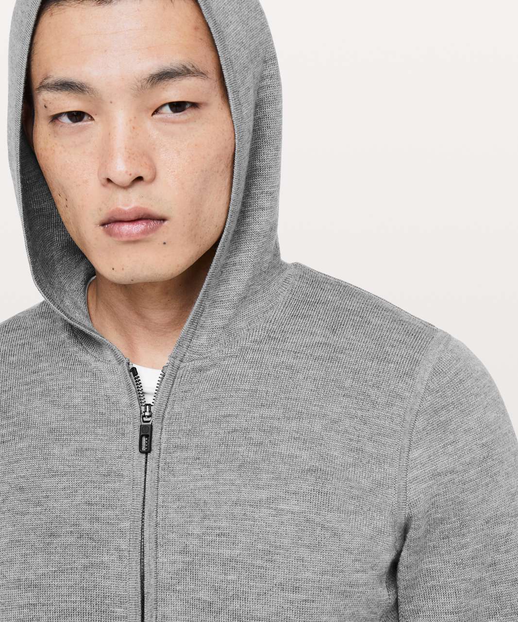 Lululemon Alpine Air Full Zip - Heathered Core Medium Grey