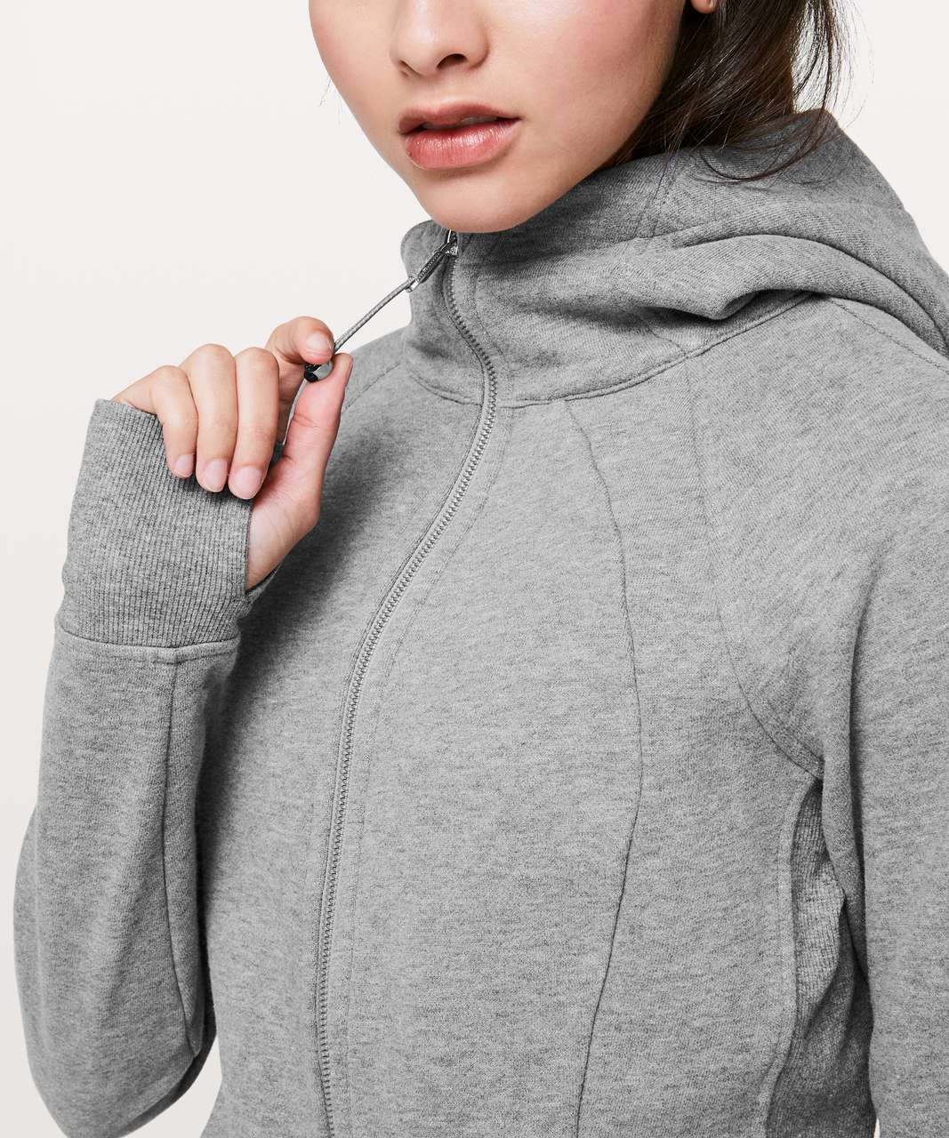 Lululemon Scuba Hoodie *Light Cotton Fleece - Heathered Core Dark Grey -  lulu fanatics