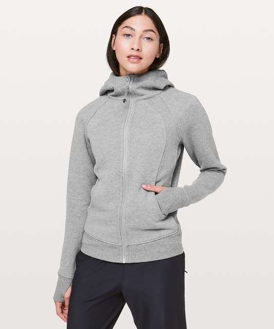 Lululemon Scuba Hoodie *Light Cotton Fleece - Heathered Silver Lake ...