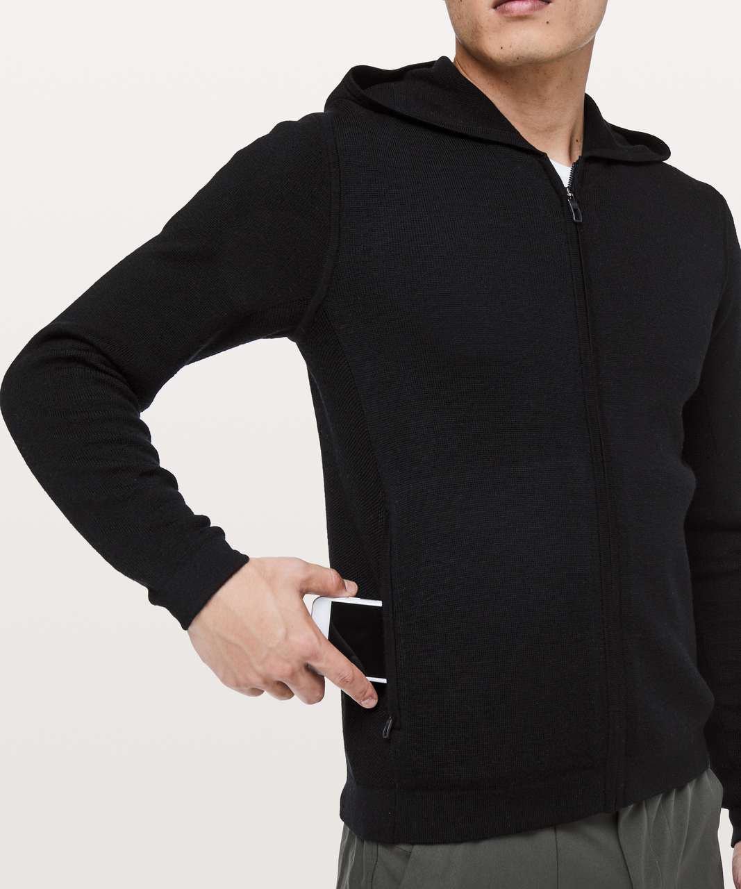 Lululemon Alpine Air Full Zip - Black - lulu fanatics