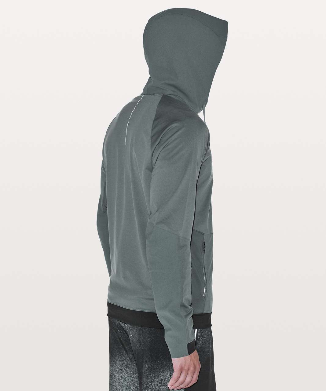 Lululemon Lost In The Hustle Hoodie - Sea Steel