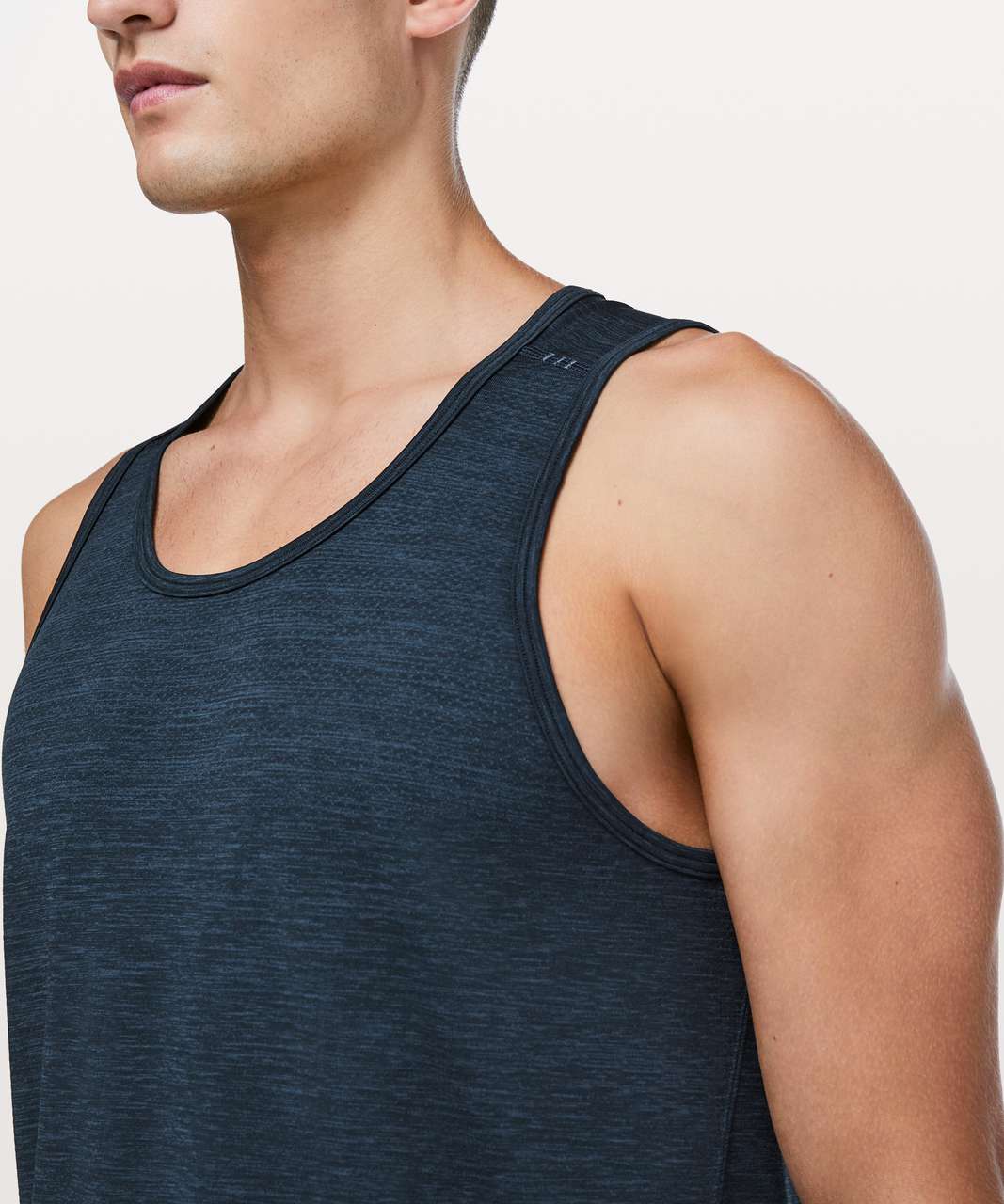 Lululemon Metal Vent Tech Tank - Mineral Blue / Nautical Navy