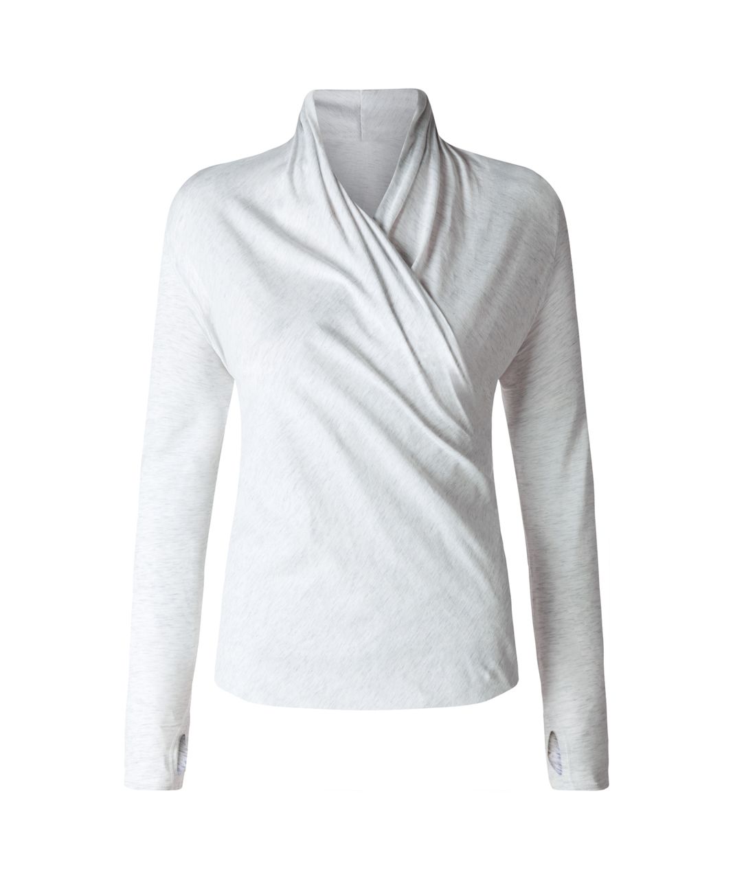 Lululemon Radiant Long Sleeve - Heathered White