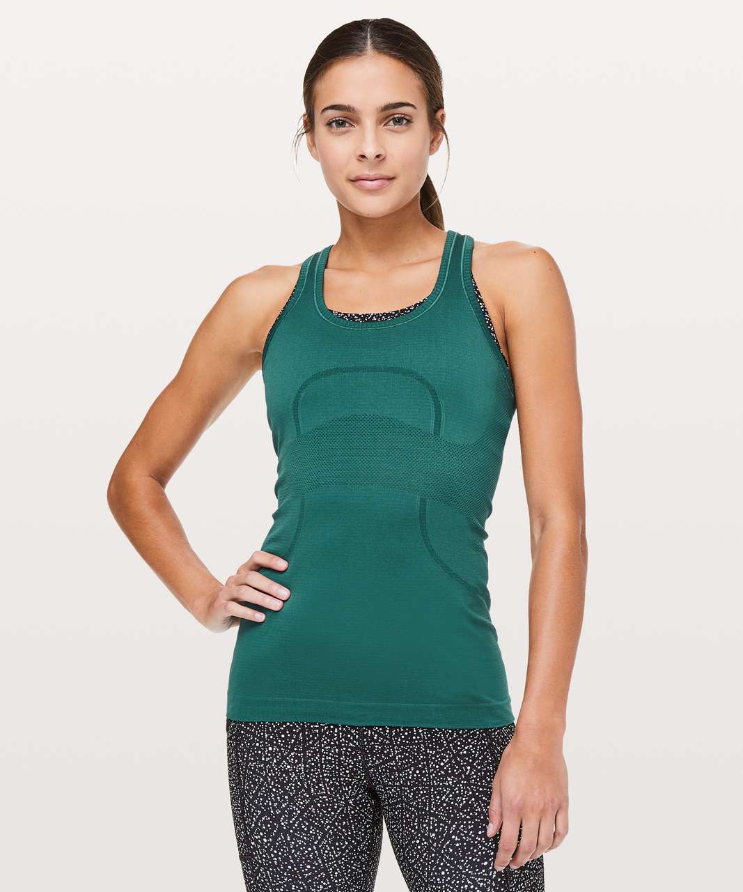 Lululemon Swiftly Tech Racerback - Green Jasper / Green Jasper