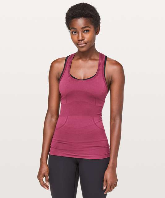 Lululemon Swiftly Tech Racerback (First Release) - Heathered Alarming ...