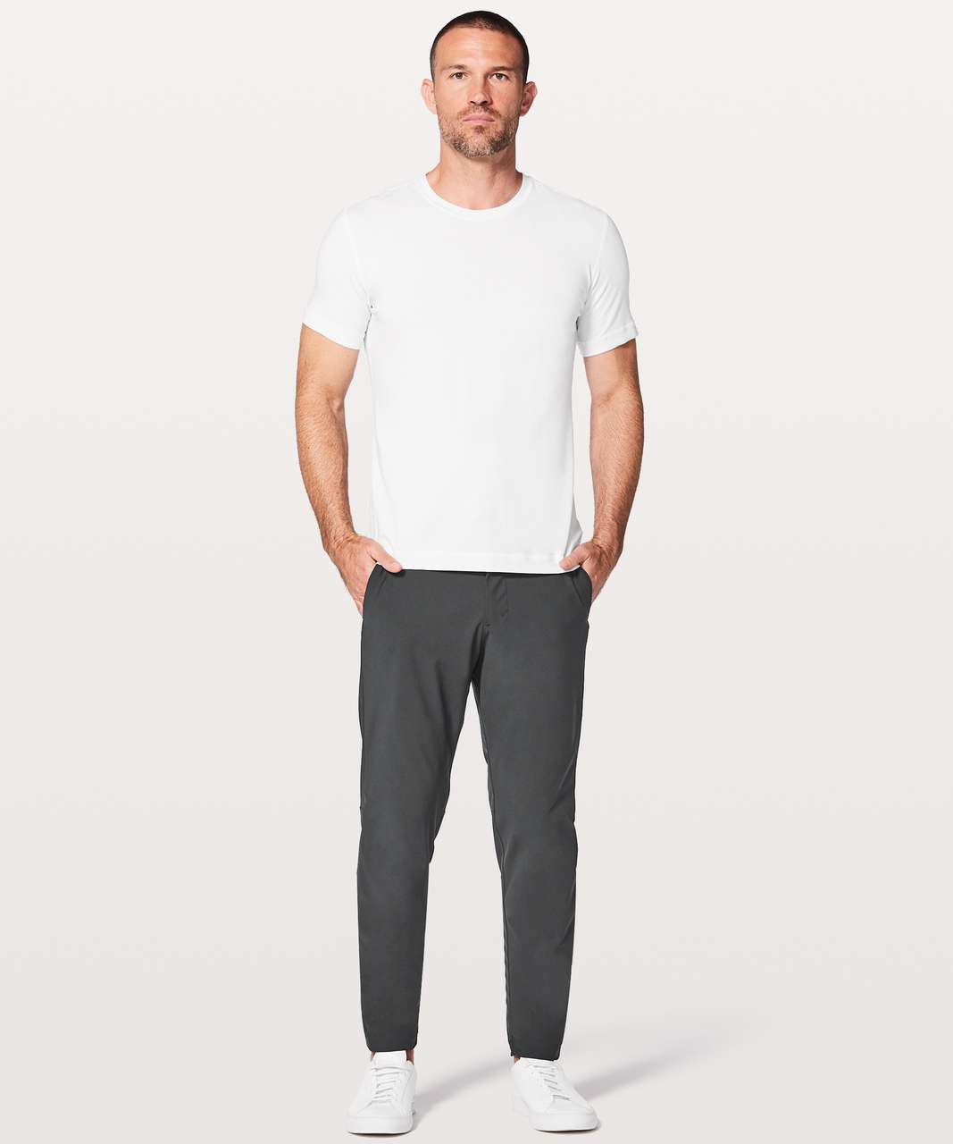 Lululemon Commission Pant Slim *Warpstreme 37" - Obsidian (First Release)