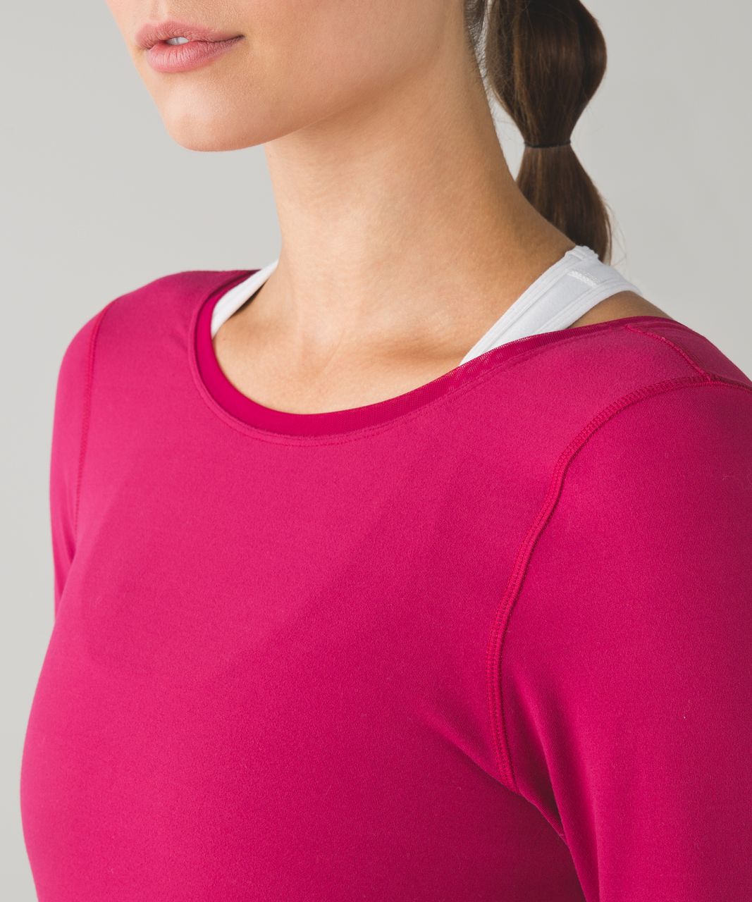 Lululemon Align Long Sleeve Shirt - White - lulu fanatics