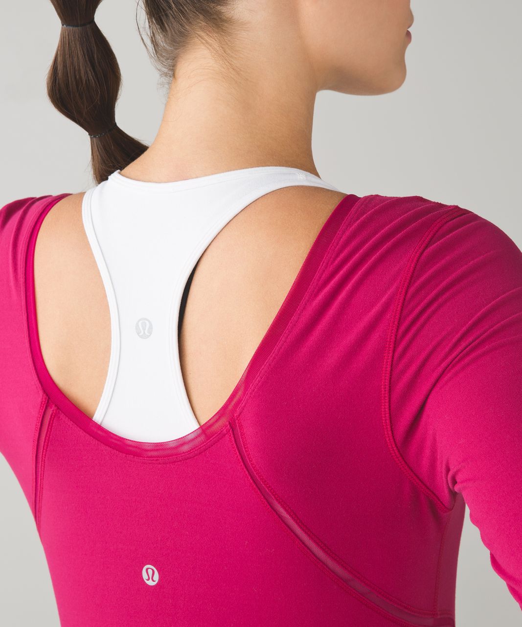 Lululemon Align And Define Long Sleeve Tee - Berry Rumble