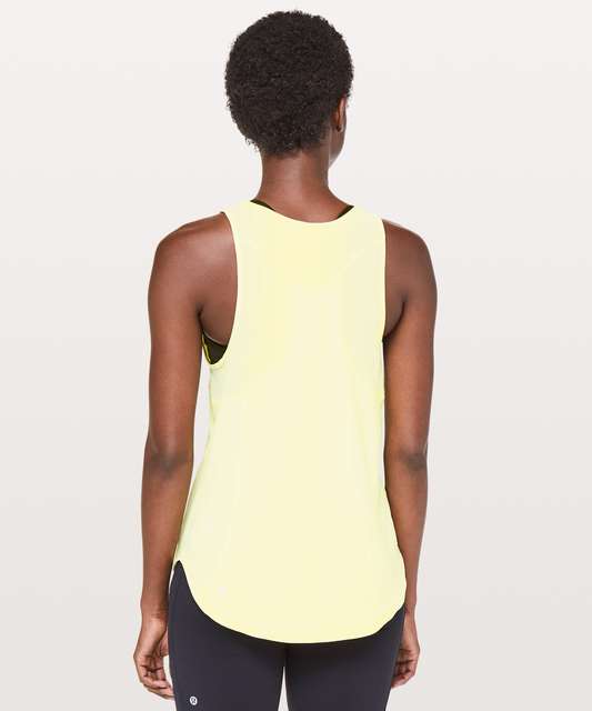 Lululemon Sculpt Tank Top *Cropped - Fluoro Floral Multi / Black