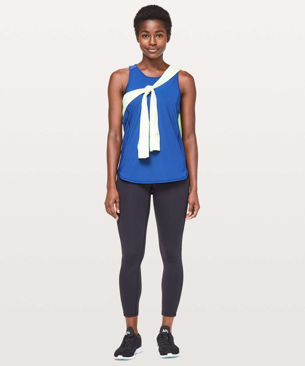 Lululemon Sculpt Tank II - Cyber Blue