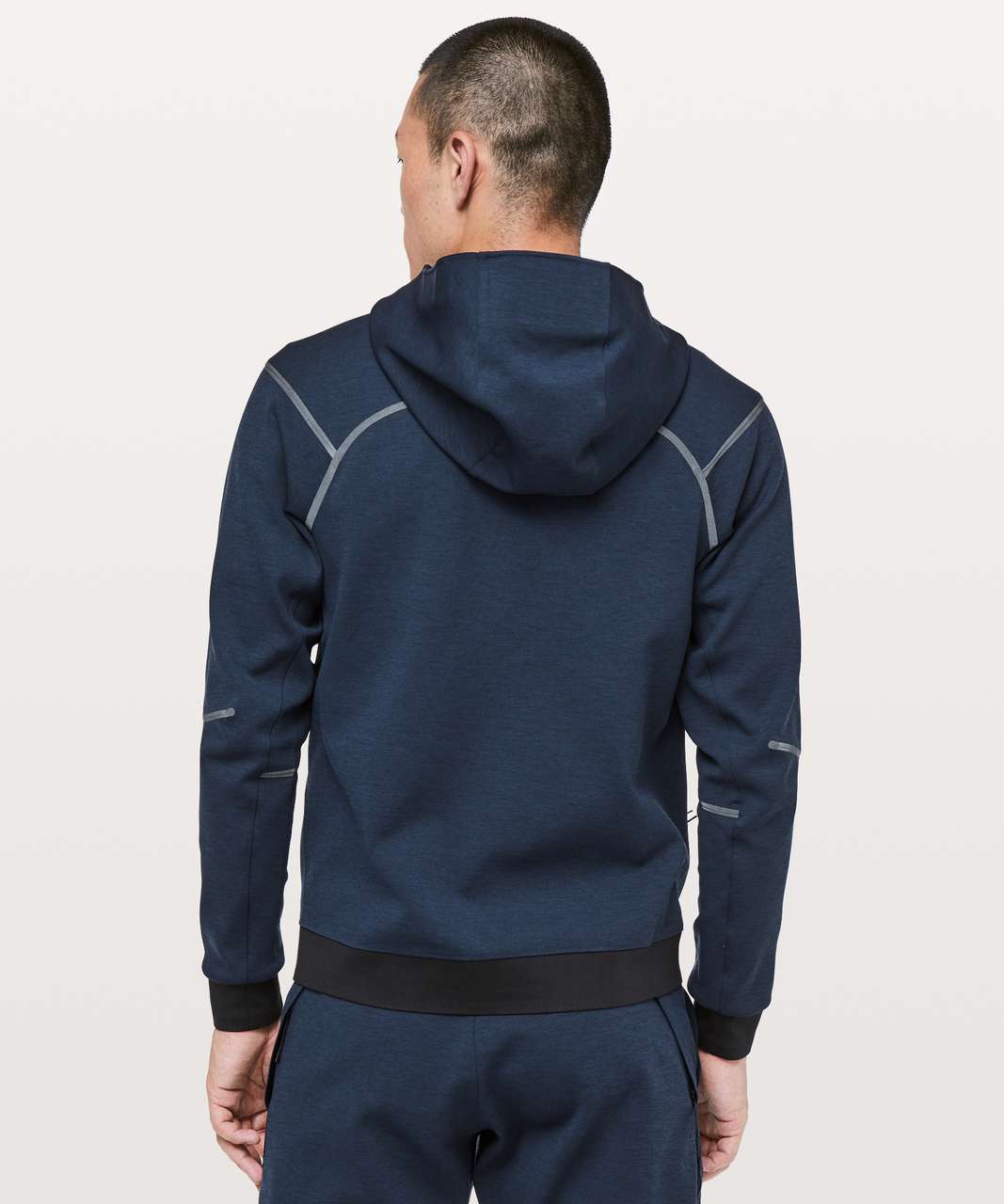 Lululemon Axiom Full Zip Hoodie *lululemon lab - Onyx Blue / Black