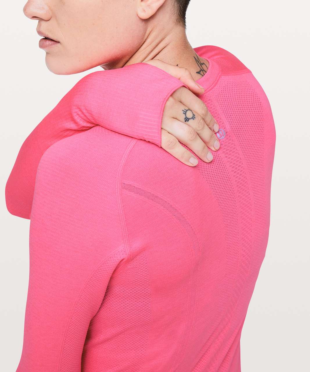 Lululemon Swiftly Tech Long Sleeve Crew - Zing Pink Light / Zing Pink Light