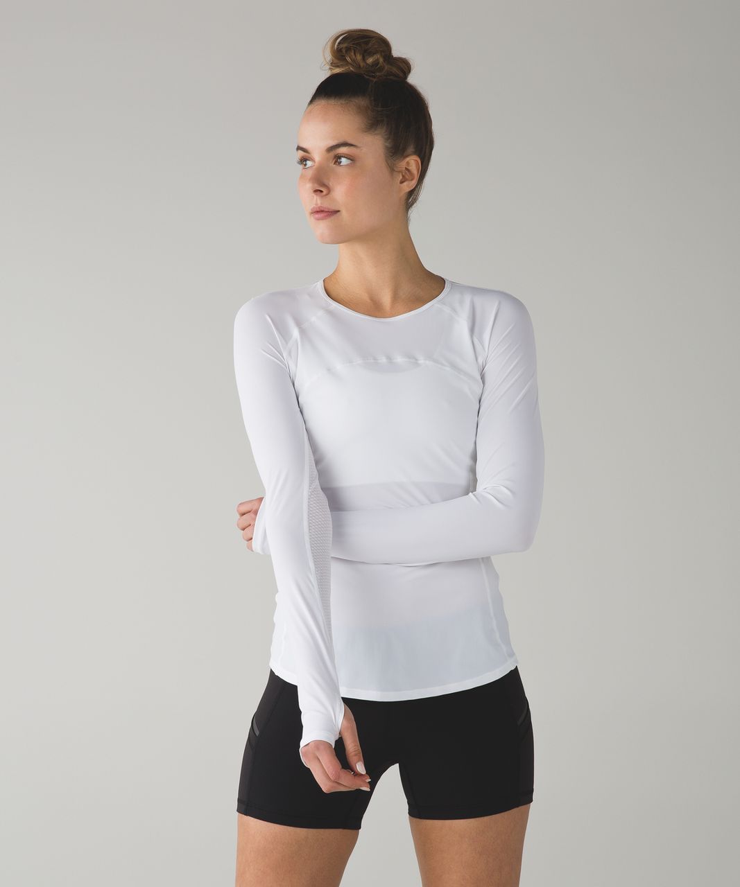 Lululemon Cover Me Long Sleeve - White