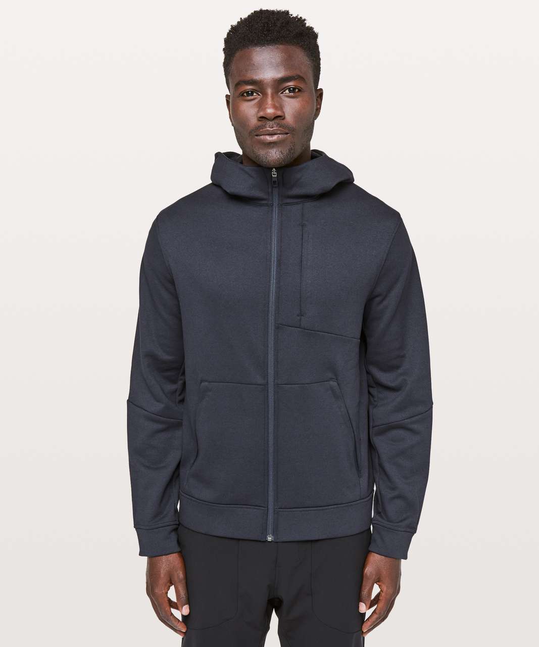 lululemon University of Michigan Navy City Sweat Full-Zip Hooded