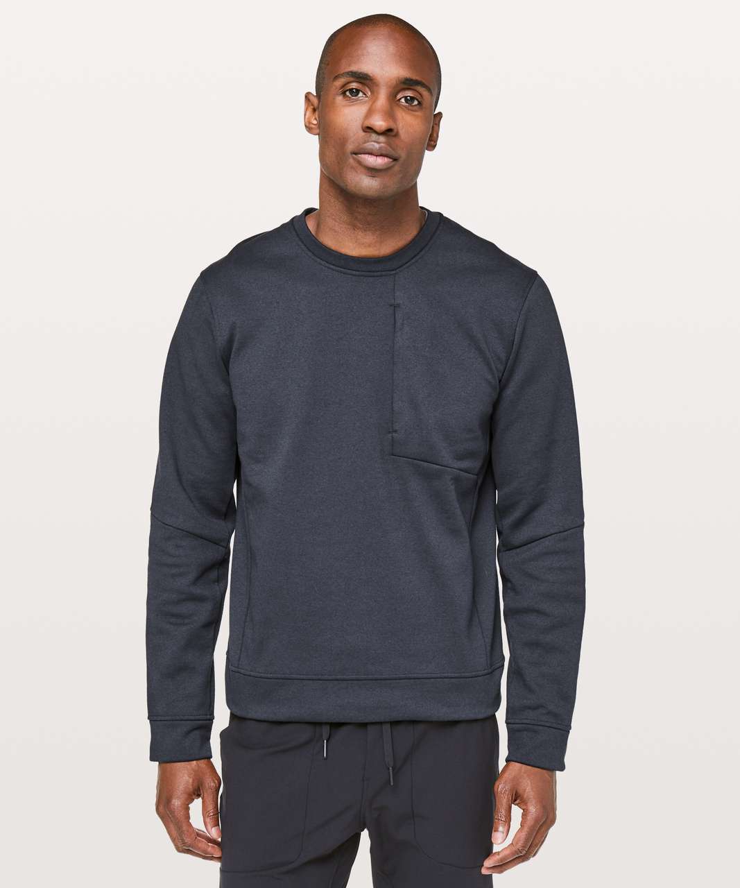 Lululemon City Sweat Crew *Thermo - Heathered Nautical Navy