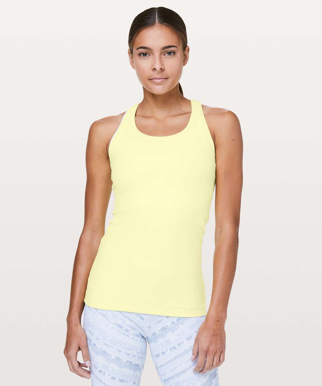 Lululemon Cool Racerback II *Nulu - Lemon Ice