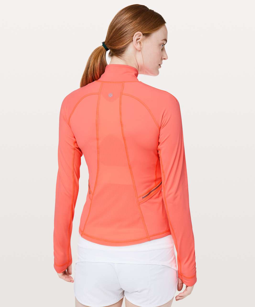 Lululemon Front Of The Pack 1/2 Zip - Very Light Flare