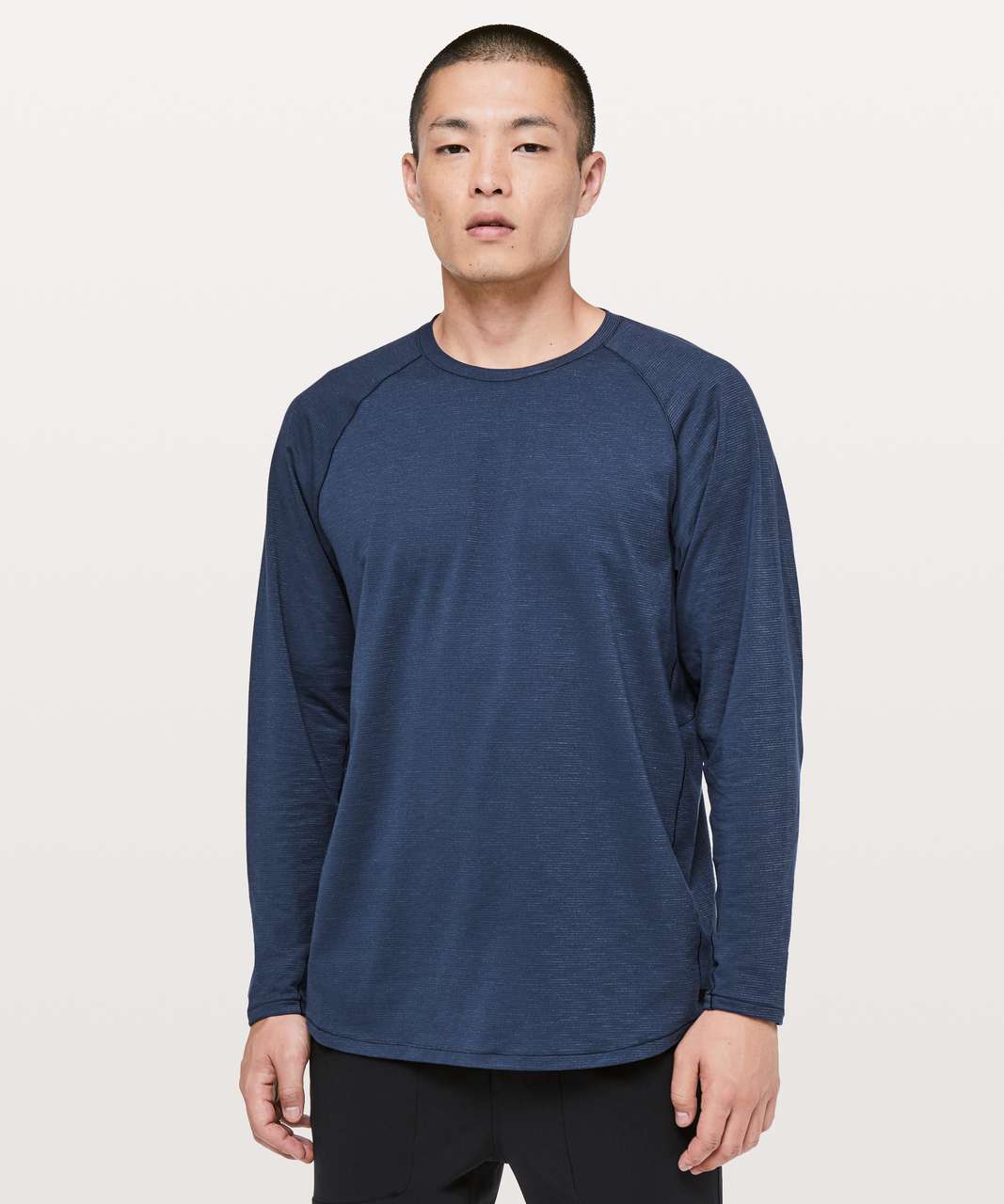 Lululemon Axiom Long Sleeve *lululemon lab - Inkwell / Onyx Blue