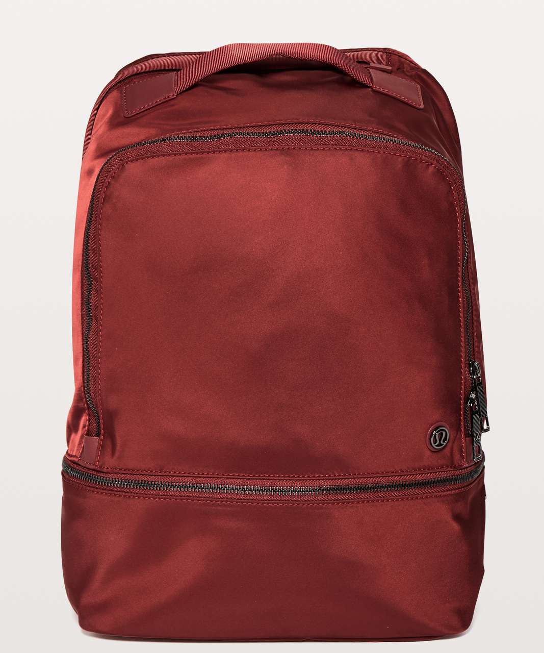 red lululemon backpack