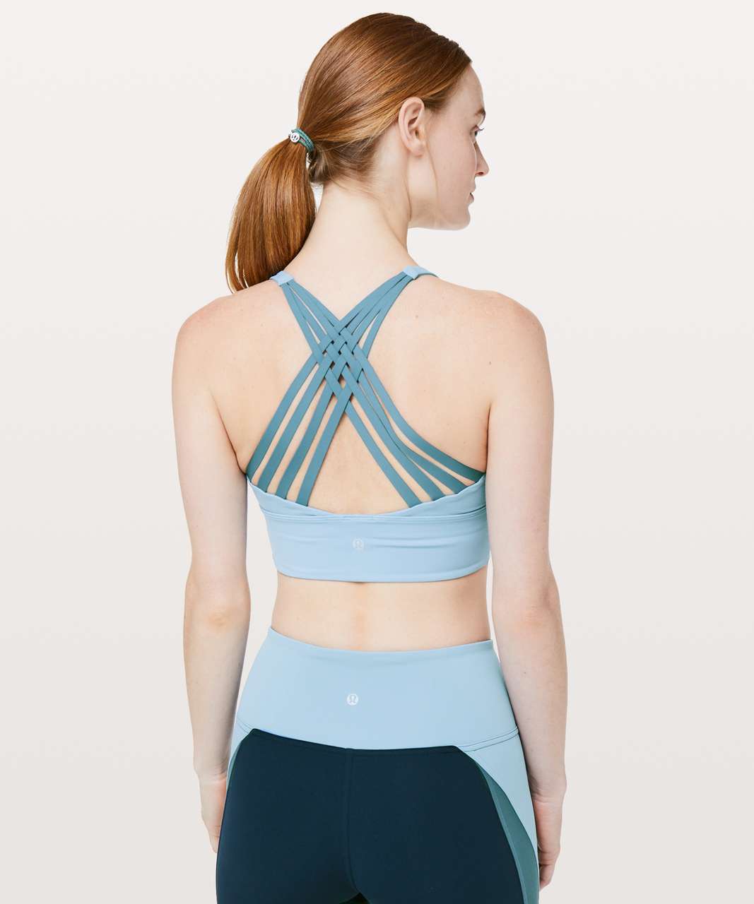 Lululemon Free To Be Moved Bra - Cascade Blue / Slate Blue