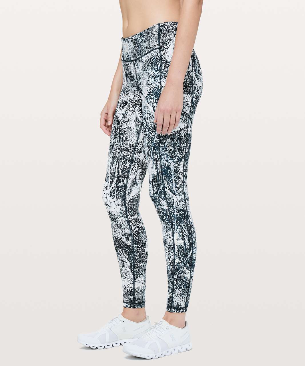 Lululemon 4 Floral Print Speed Up Tight 28 Leggings 